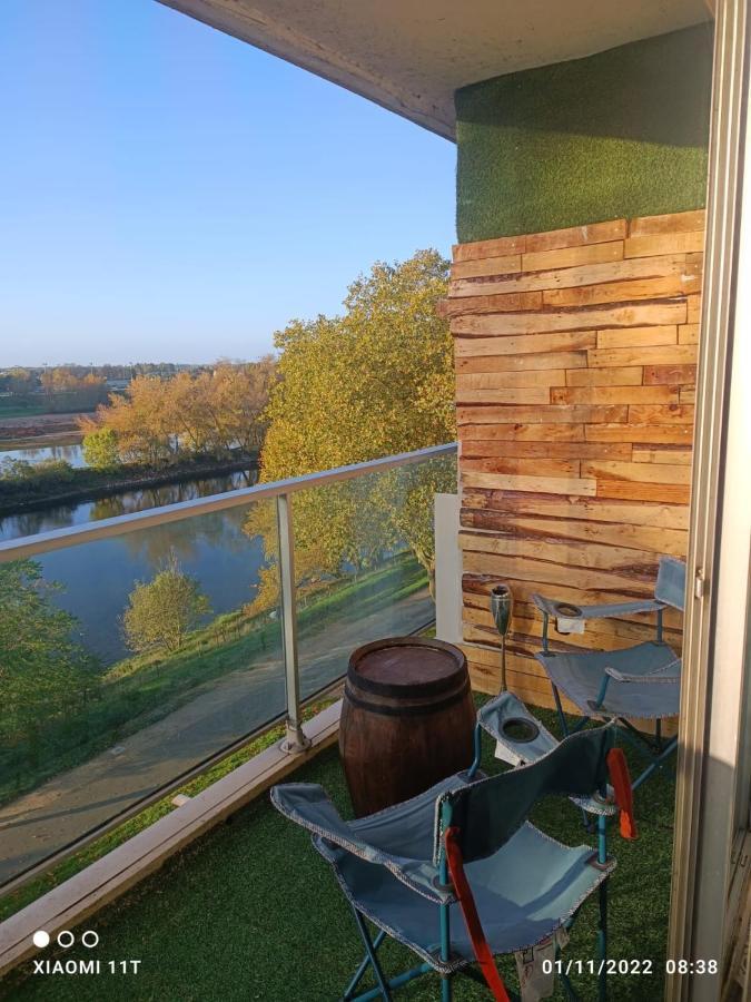 Petit cocon vue sur la Loire avec Place de Parking offerte Orléans Extérieur photo